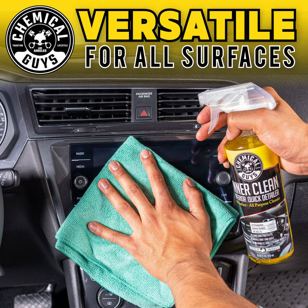 Chemical Guys InnerClean safe for cars, trucks, and SUVs.