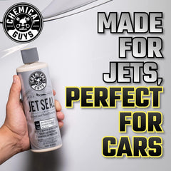 Chemical Guys JetSeal sealant being applied for lasting vehicle protection