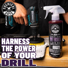 Chemical Guys Mat Renew lifts dirt and grease from mats for a like-new look.