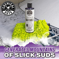 Two-bucket wash method with Maxi Suds II for lubricated, scratch-free cleaning