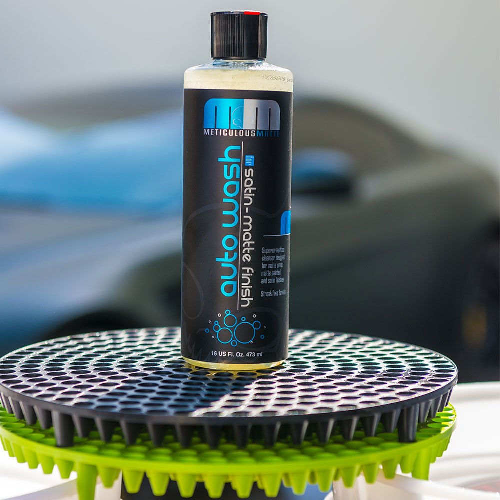 Chemical Guys Meticulous Matte removes dirt and road grime with slick lubrication