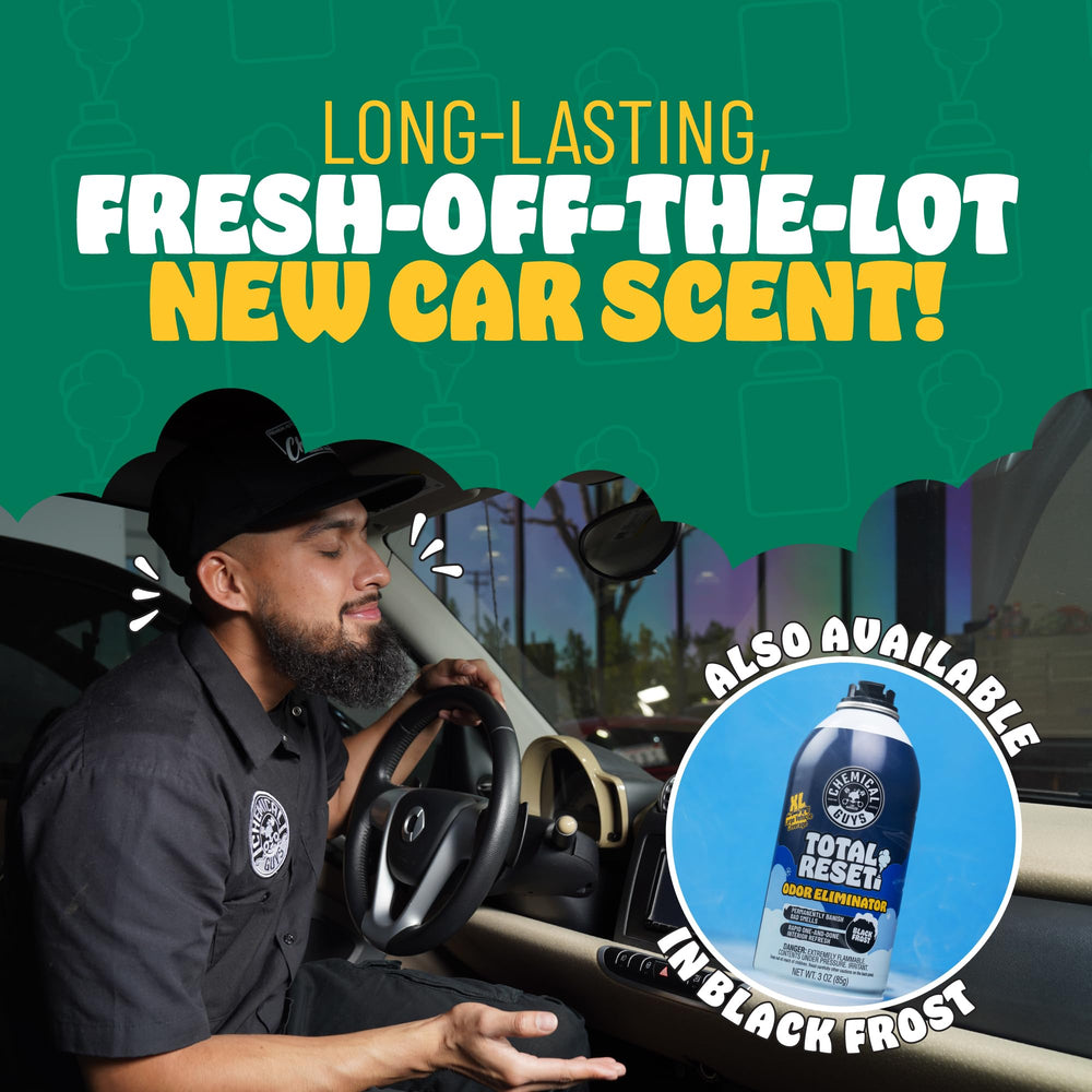 Gym odor solution applied to car interior for a fresh feel.