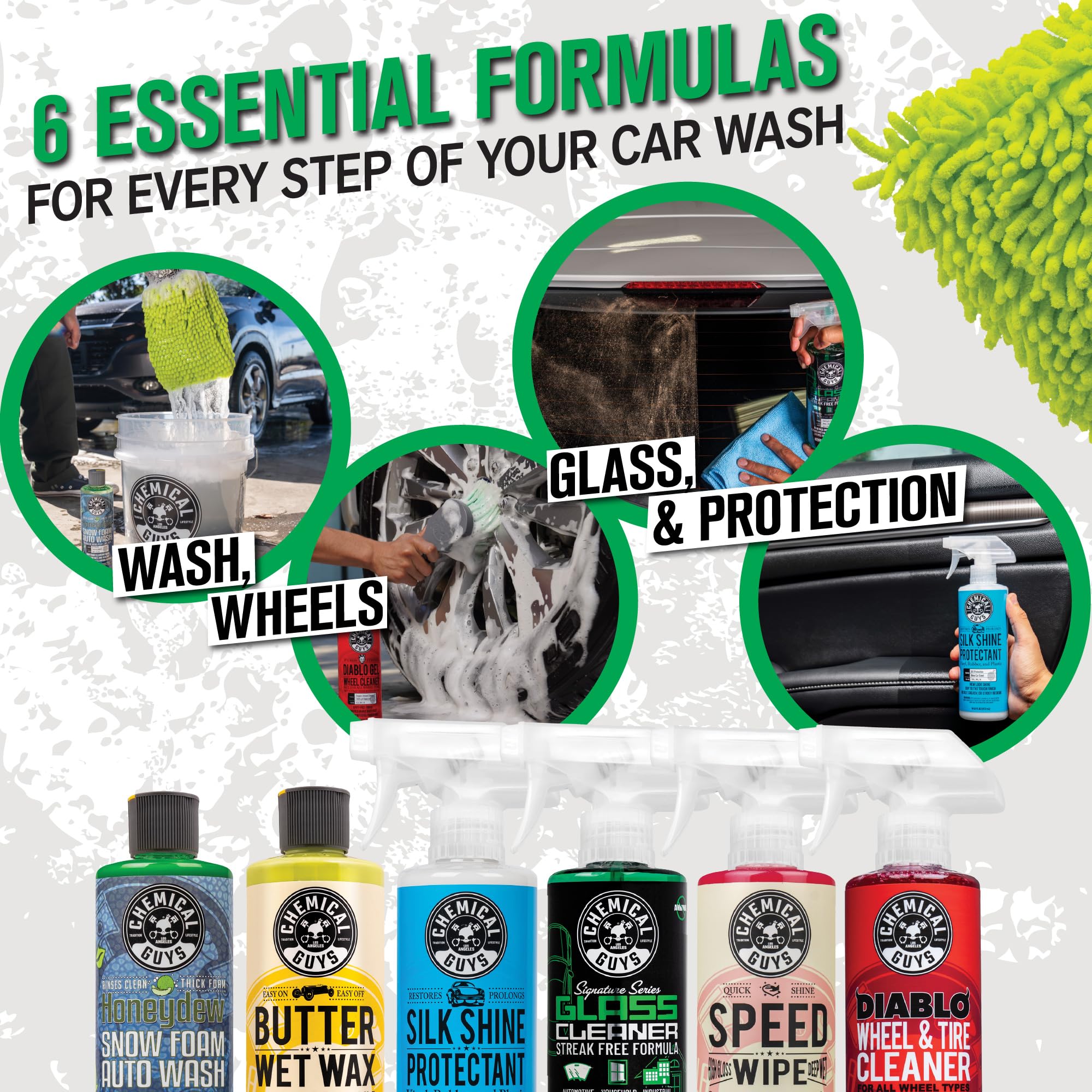 Chemical Guys plush drying towel for streak-free drying after washing