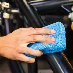 Chemical Guys applicator pad ensures even coverage for wax and sealants on painted finishes.