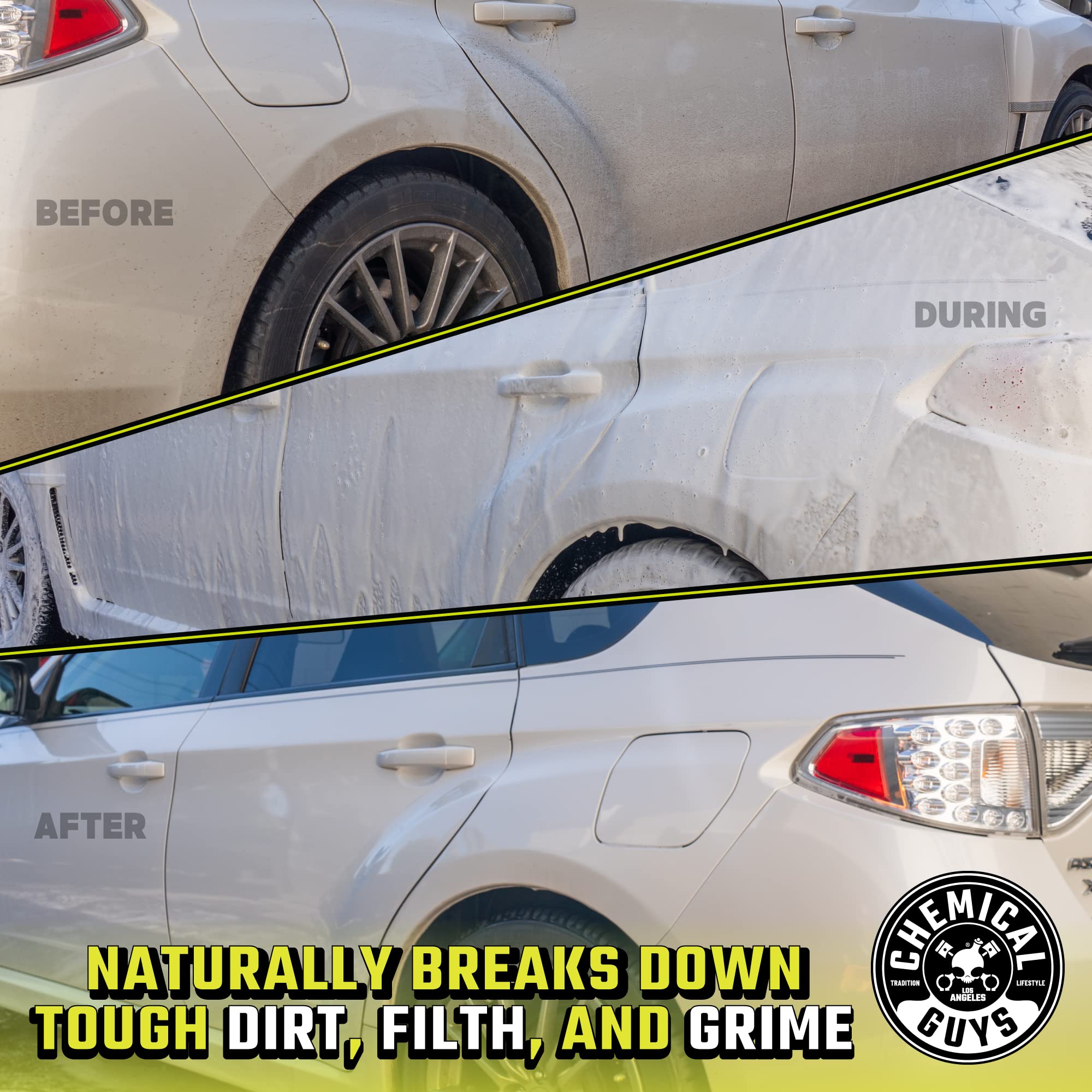 Chemical Guys kit is safe for cars, trucks, motorcycles, and more.