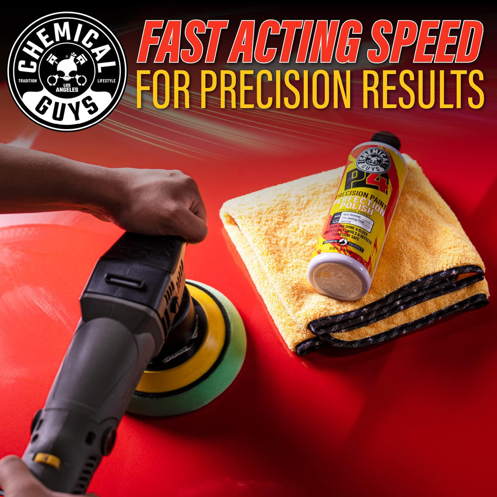 Ceramic-coated surface safely maintained with C4 and P4 polish