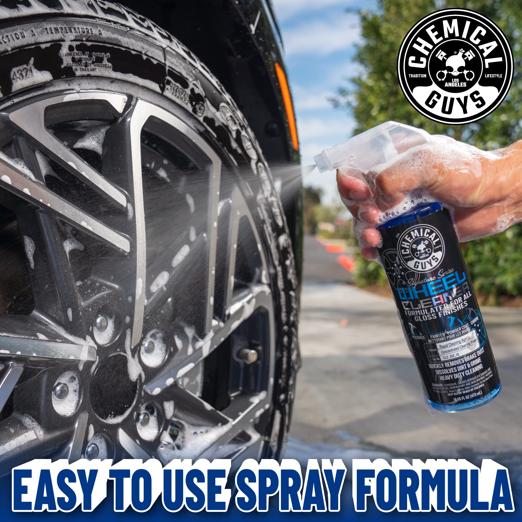 Safe for brake calipers to restore shine with this cleaner