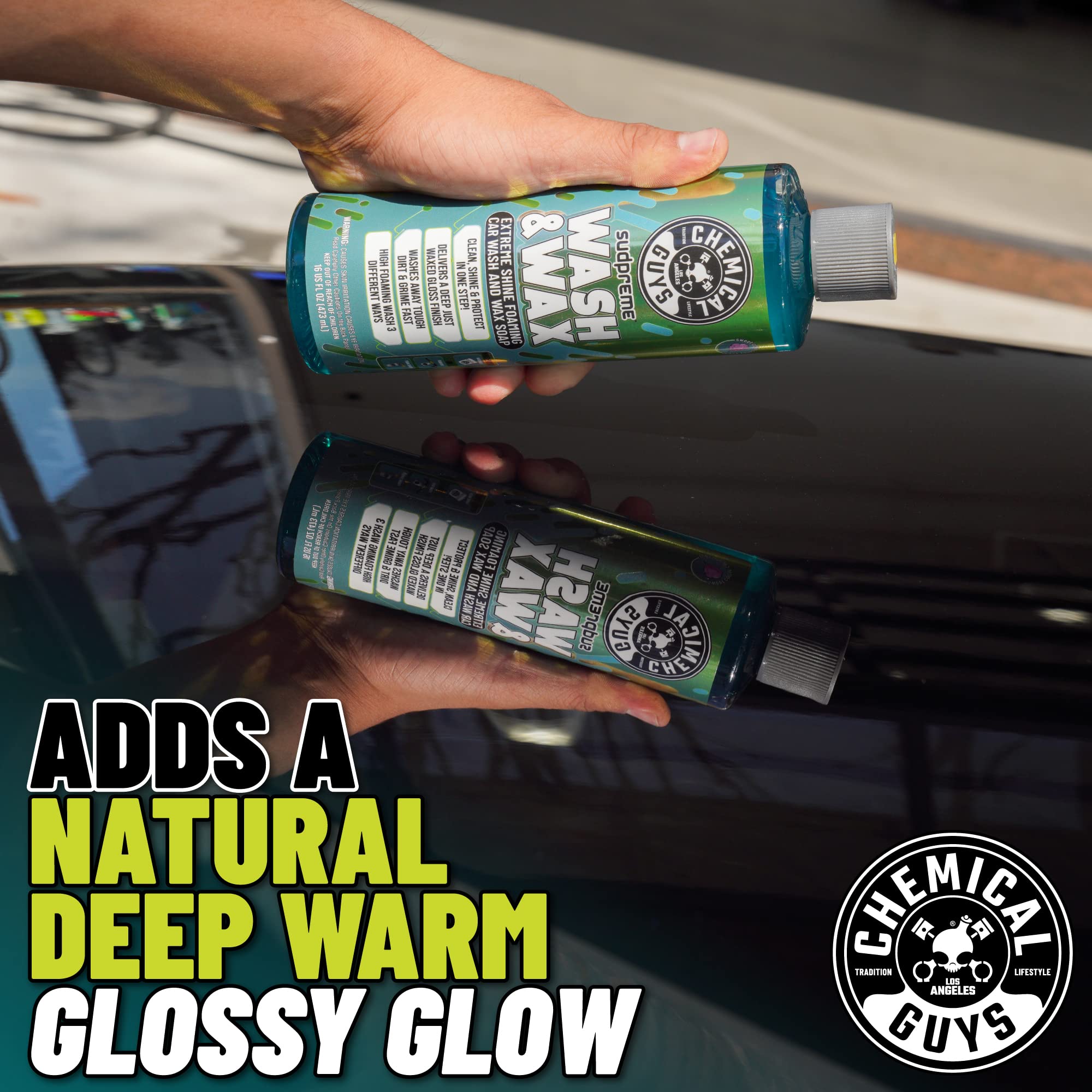 Chemical Guys Sudpreme foam cannon use ensures even, efficient application