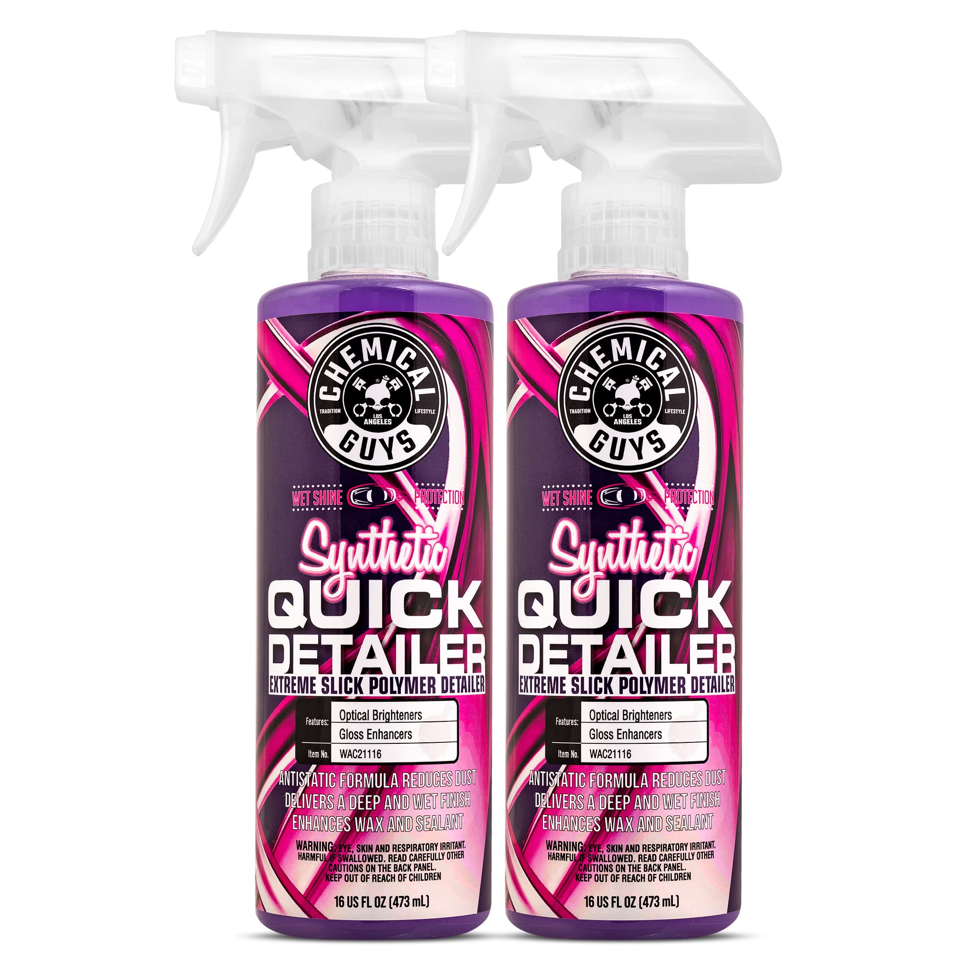 Chemical Guys Synthetic Quick Detailer bottle ready for a fast, streak-free refresh.