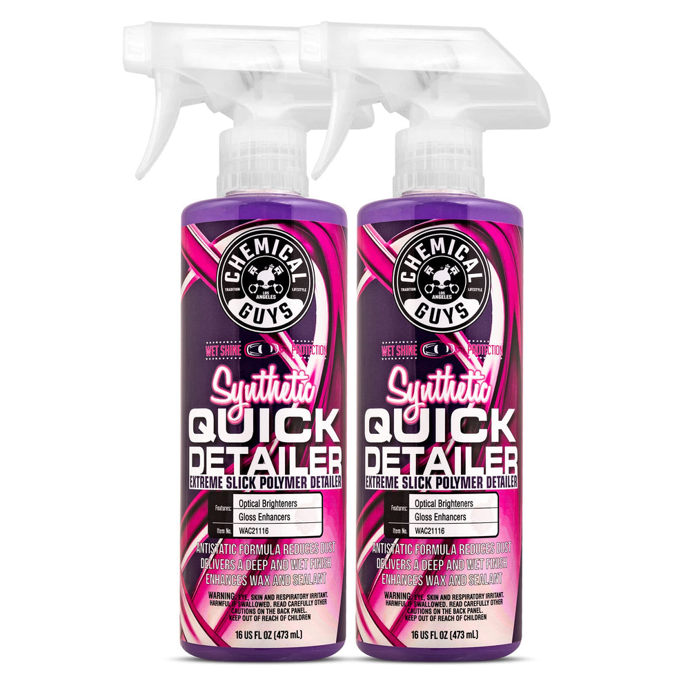 Chemical Guys Synthetic Quick Detailer bottle ready for a fast, streak-free refresh.