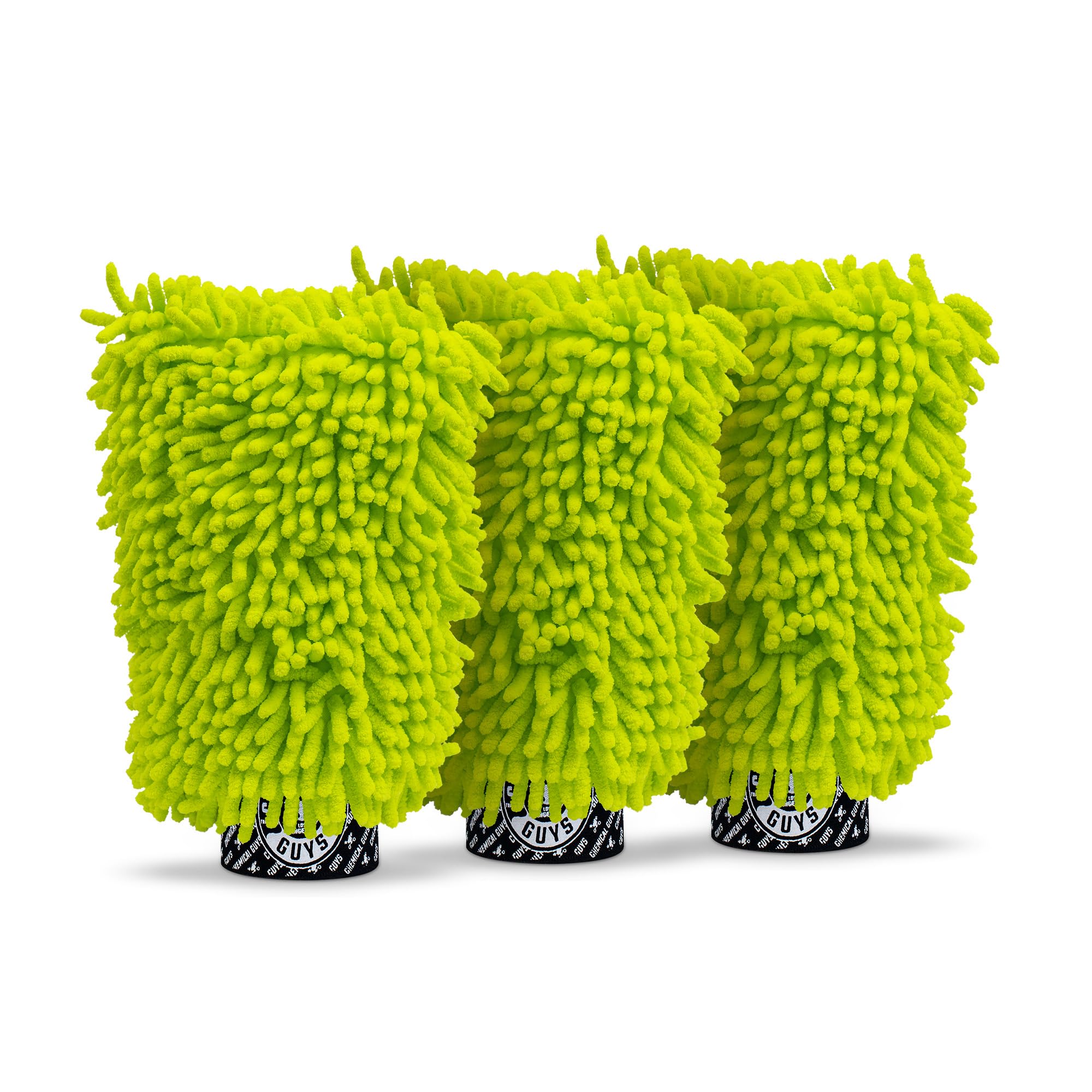 Chemical Guys three-pack wash mitt delivers a gentle, gleaming finish