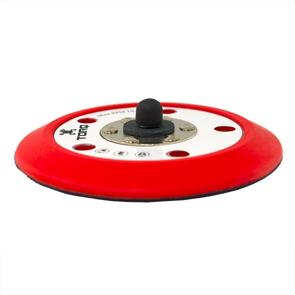 Chemical Guys TORQ R5 inner stability-struts detail providing even pad support.