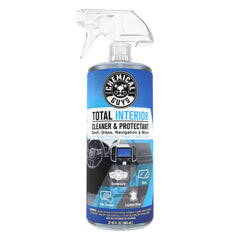 Chemical Guys Total Interior Cleaner bottle pour for easy application and control