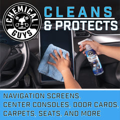Chemical Guys Total Interior Cleaner leather cleaning refreshes leather surfaces