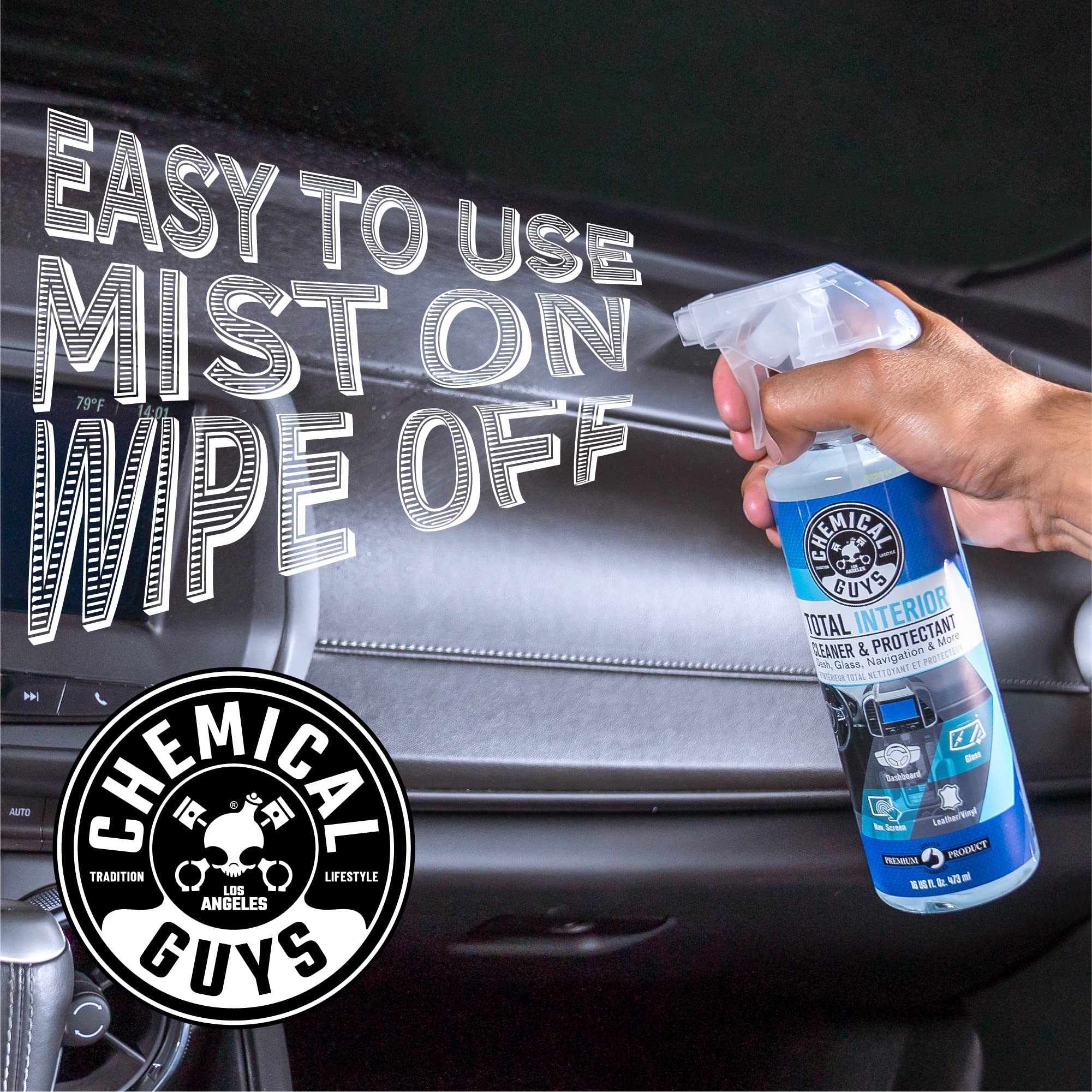 Chemical Guys Total Interior Cleaner pack of 2 for convenient interior care