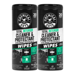 Chemical Guys Total Interior Wipes clean dashboards for a refreshed look on the go