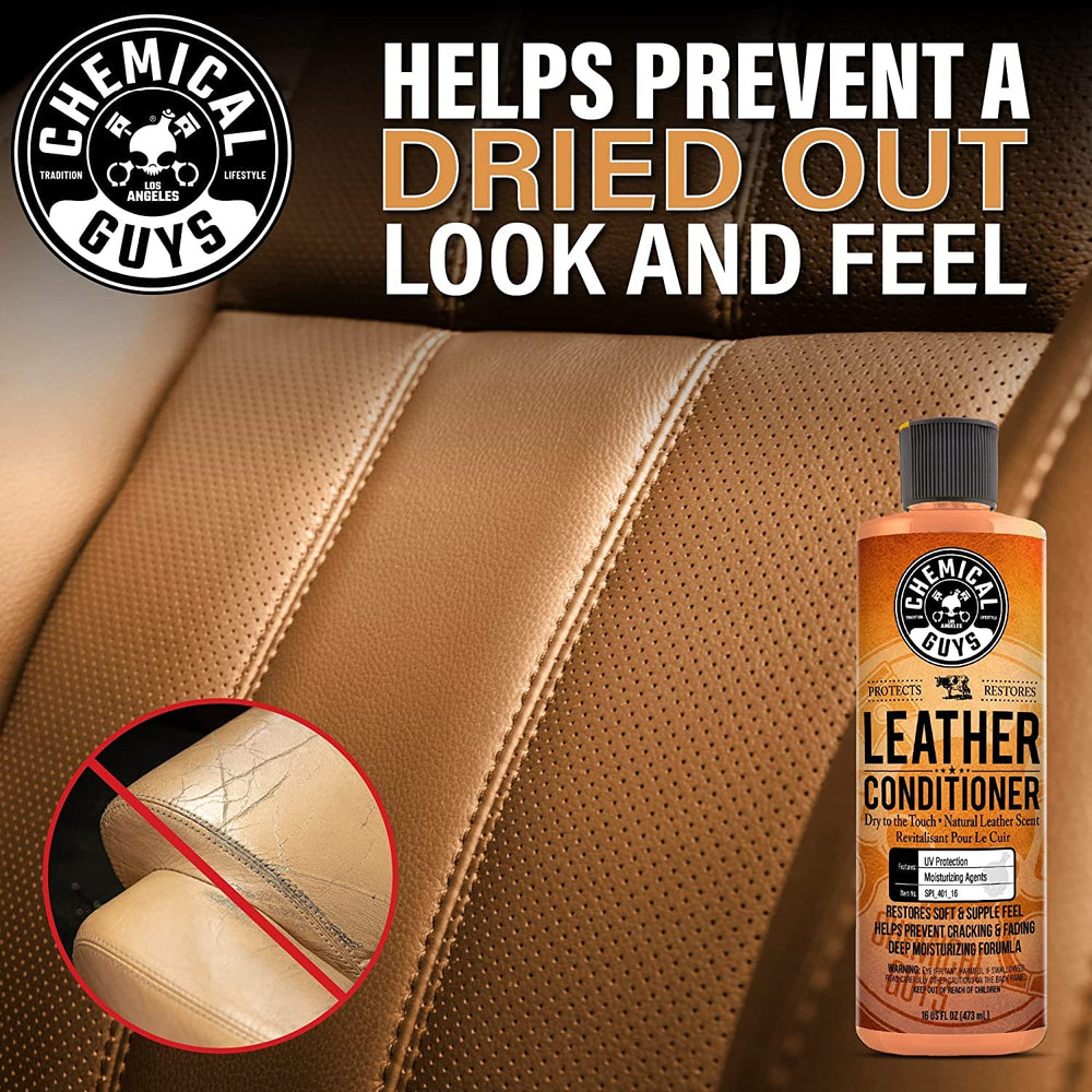 Furniture leather refreshed with Vintage Series for a natural look