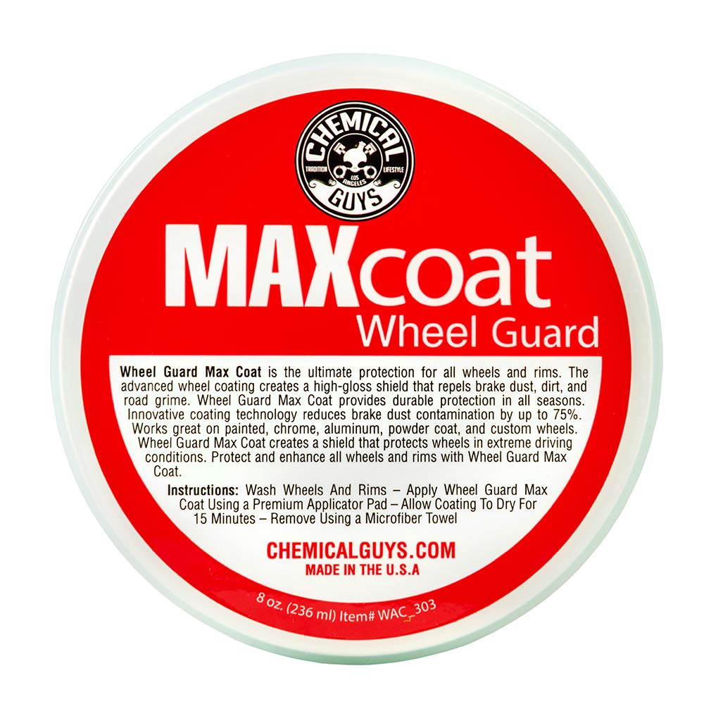 Chemical Guys Wheel Guard Max Coat even coat creates uniform gloss on rims