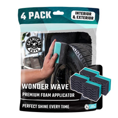 Chemical Guys Wonder Wave Durafoam contoured pad for full coverage on textured surfaces