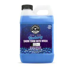 Chemical Guys Blueberry Snow Foam Soap bottle ready for premium car wash lather.