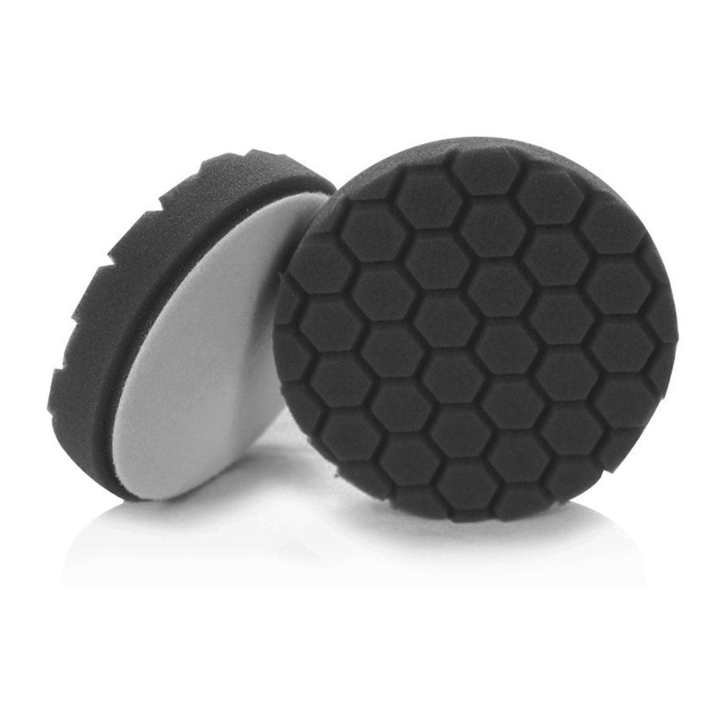 Chemical Guys BUFX_106HEX6 hex-logic finishing pad top view for even product application