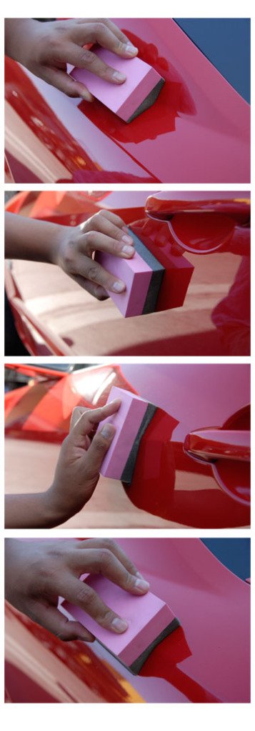 Chemical Guys Flex_443_9 adhesive peel-and-stick sanding sheets for quick changes.
