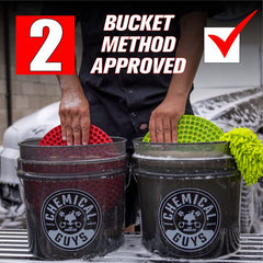 Chemical Guys heavy duty detailing bucket capacity 4.25 gallons for soap mixing