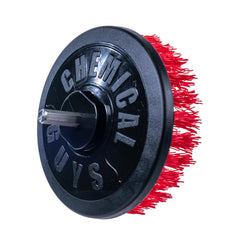 Chemical Guys Heavy-Duty Spinner Brush tub scrubbing power.