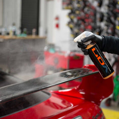 Hybrid V7 yields a high-gloss paint finish after quick detailing.