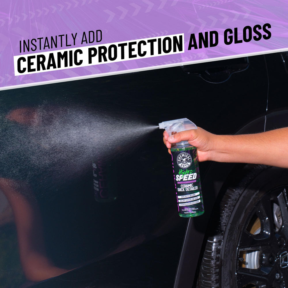 Chemical Guys HydroSpeed spray on paint for instant slickness and hydrophobic protection
