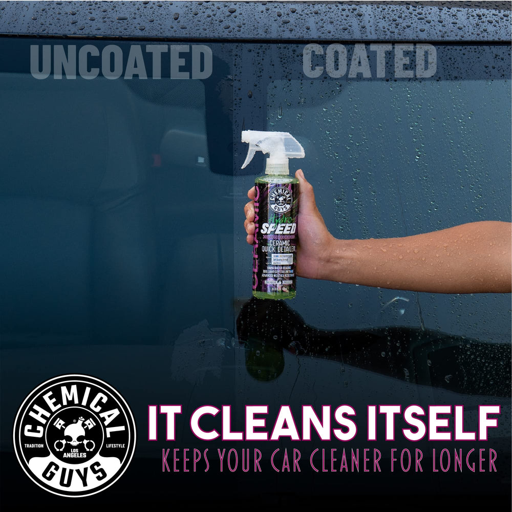 Chemical Guys HydroSpeed is ideal for professionals and enthusiasts seeking cost-effective ceramic protection maintenance