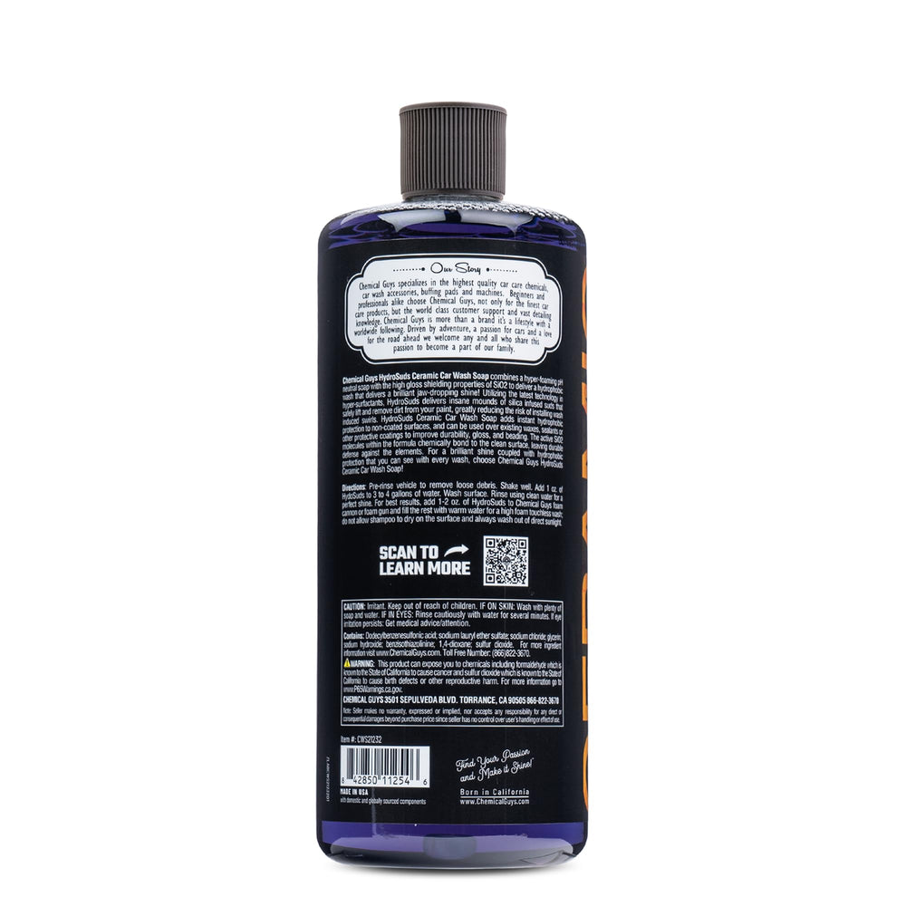 Chemical Guys HydroSuds ceramic protection boost after wash.