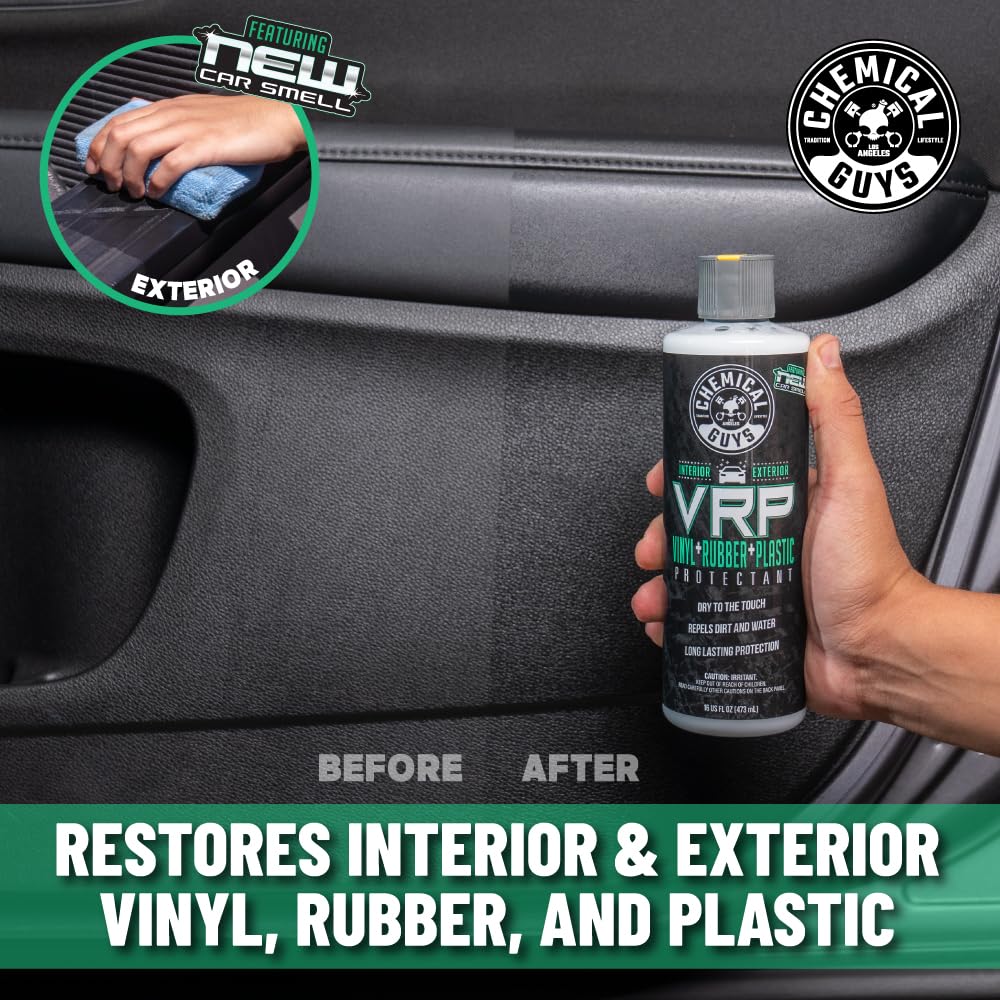 Chemical Guys Interior protection guards leather, vinyl, and plastic for a like-new feel.