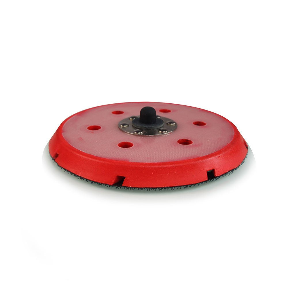 Chemical Guys Torq R5 red backing plate for durable dual action polishing
