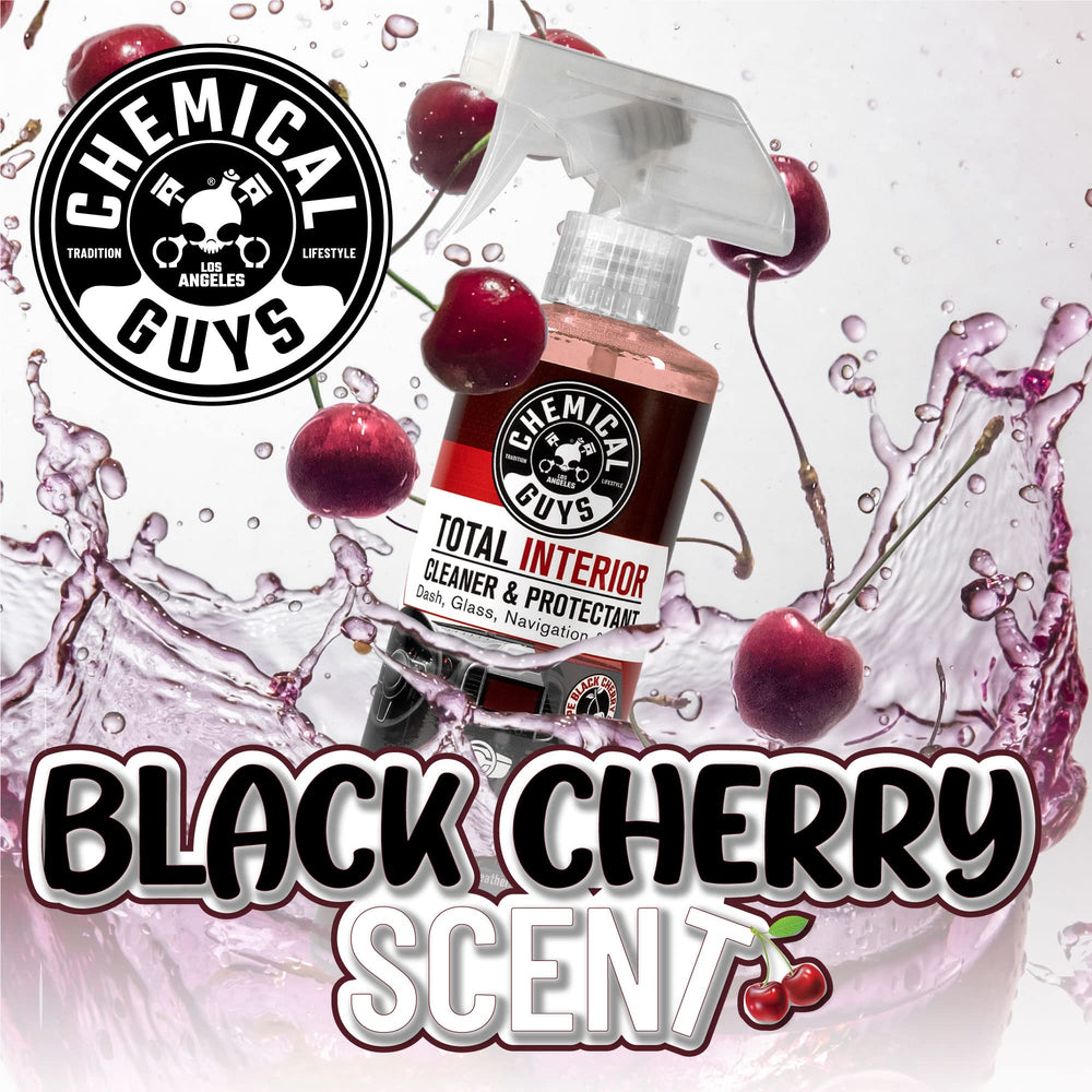 Chemical Guys Total Interior Cleaner cleans cup holders and plastic trim quickly