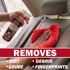 Chemical Guys Total Interior Cleaner cleans glass and screens for crystal-clear visibility