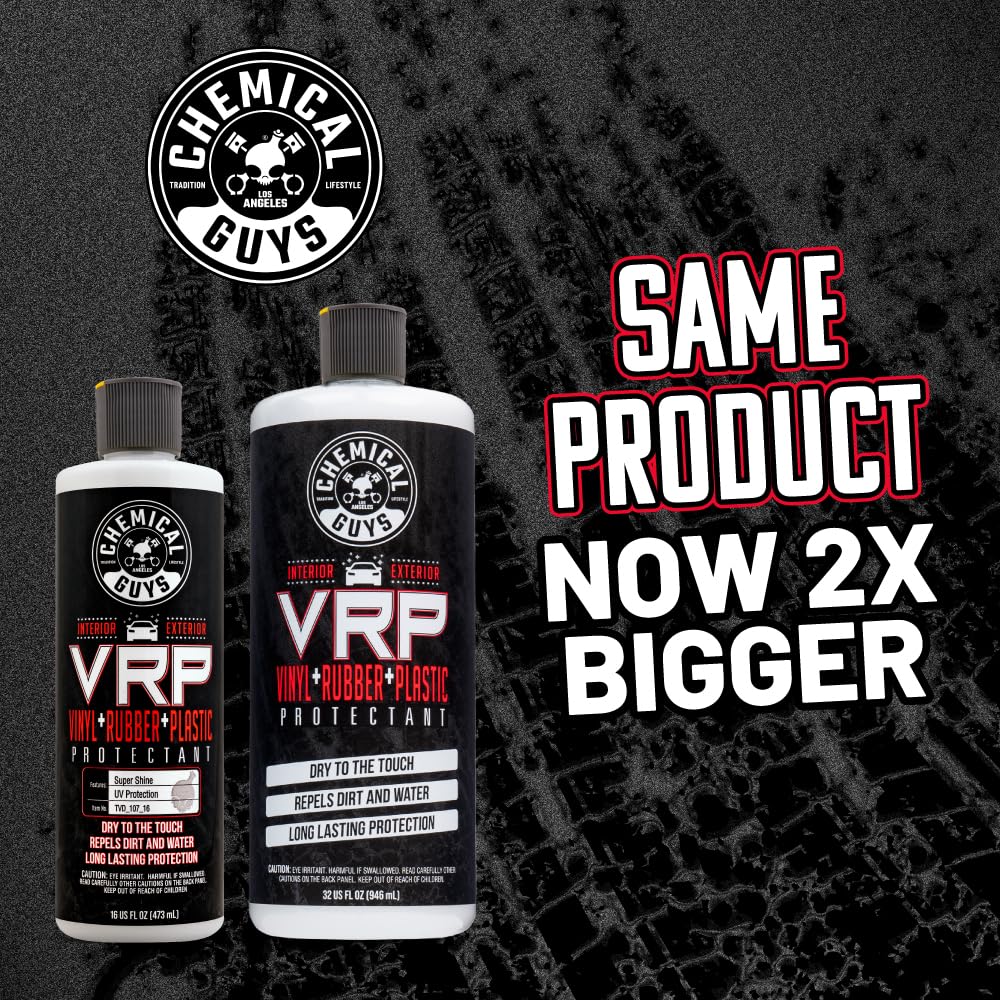 Chemical Guys VRP weatherstripping helps resist sun fade and cracking