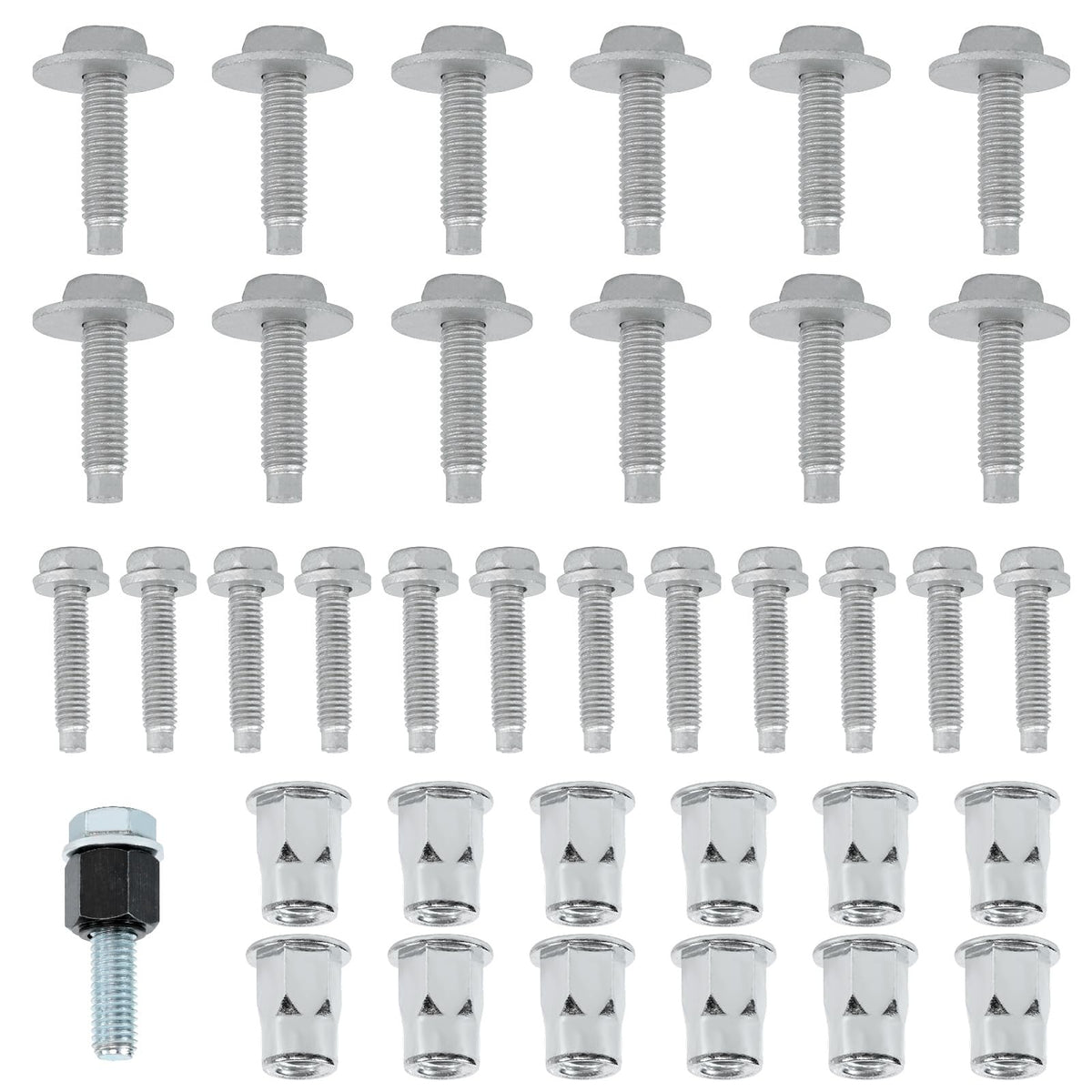 CHENACC sidestep mounting kit for RAM 1500 shows secure OEM-fitment and steel support.