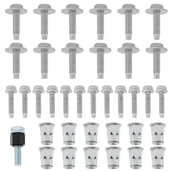 CHENACC sidestep mounting kit for RAM 1500 shows secure OEM-fitment and steel support.