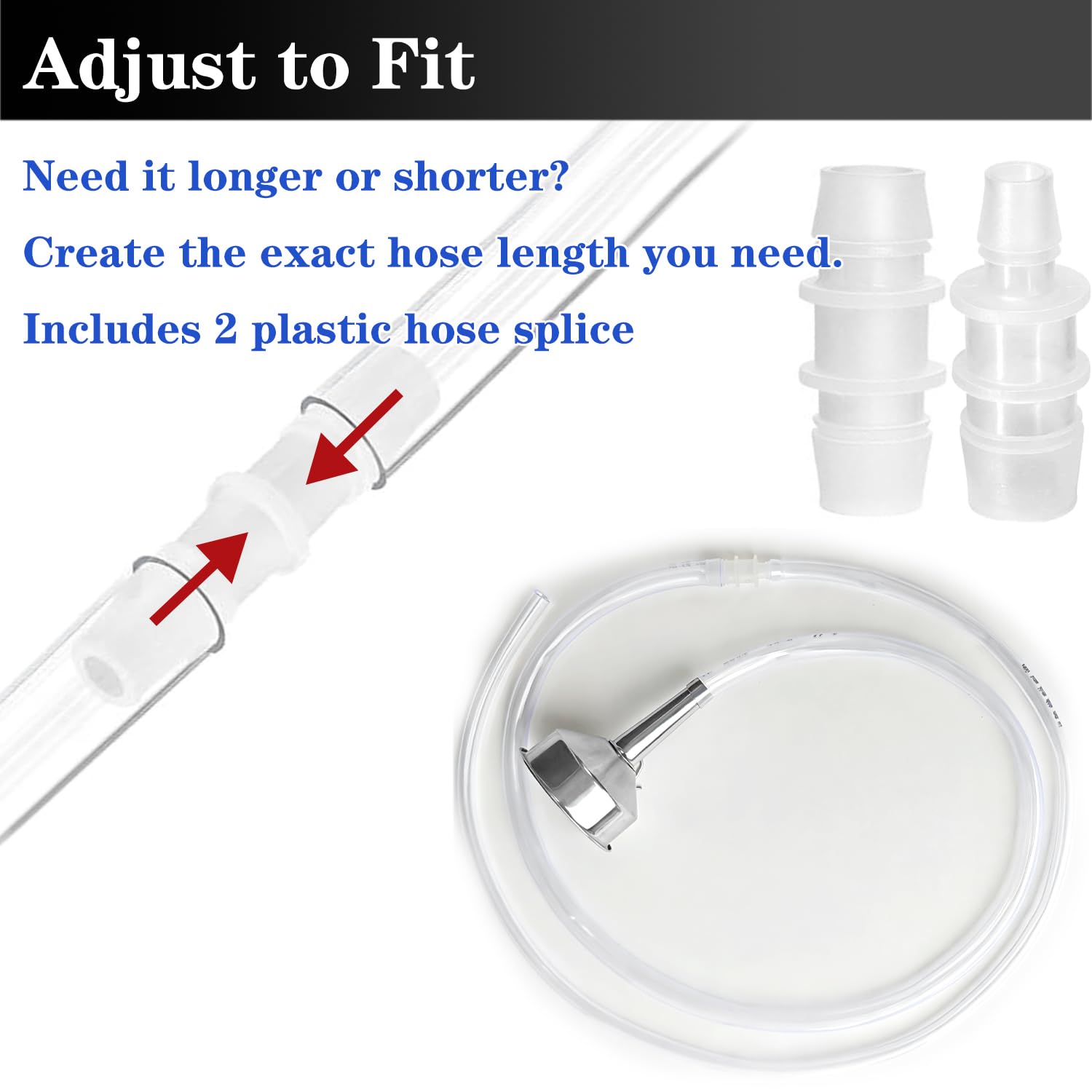 CHENGLAI hose splice and S-hook for secure setup
