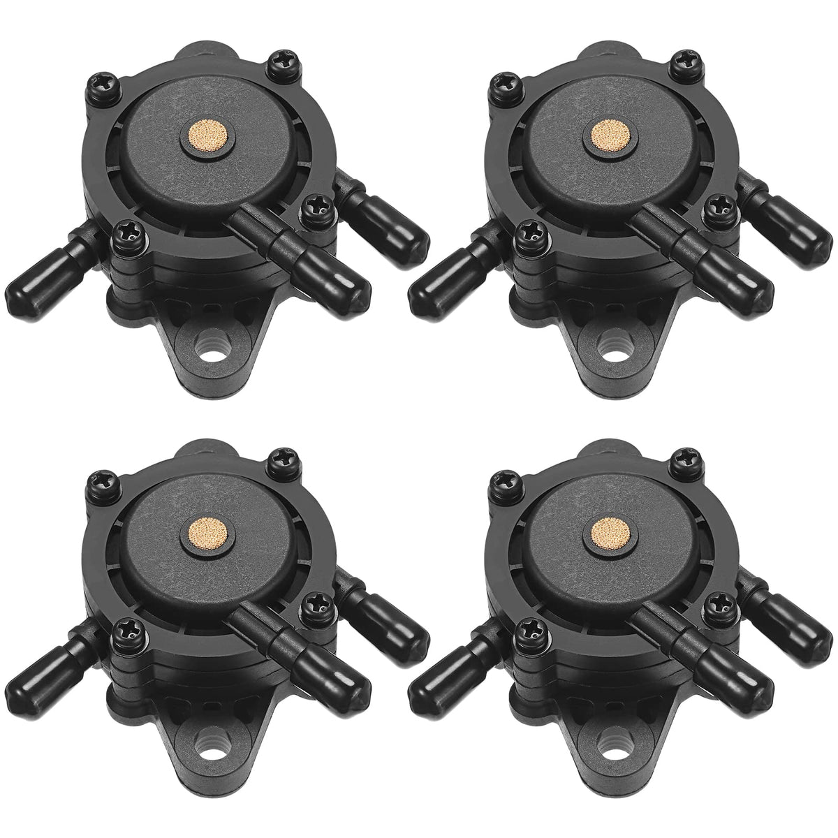 CHENGU fuel pump four-pack for lawn mower enables quick replacements and smoother starts.