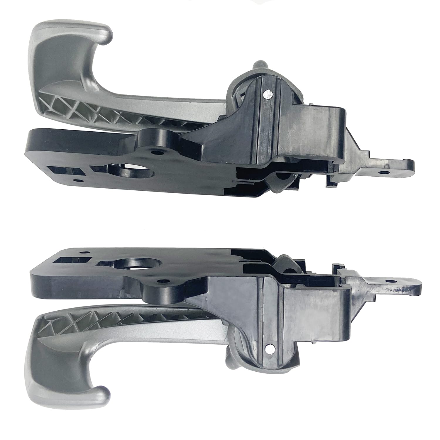Cheriezing interior handle close-up showing precise fit for Hyundai Santa Fe