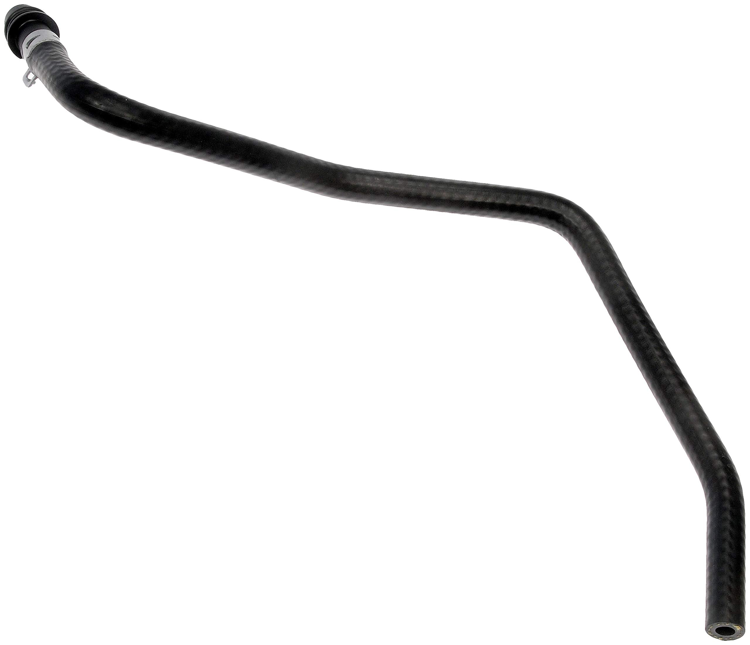 Chevrolet Cruze engine bay view with overflow hose installation.