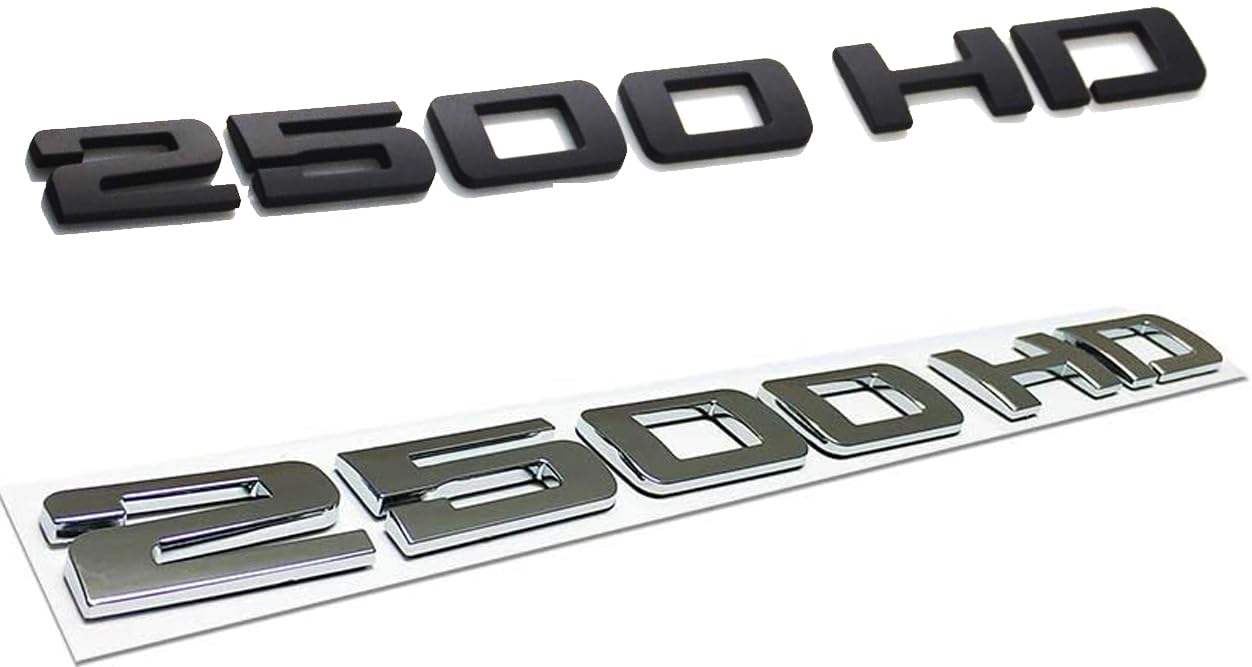 ChezMax 2500HD emblem close-up showing smooth lines and reflective finish