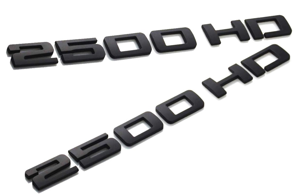 ChezMax 2500HD emblem on the left door with subtle 3D shine and weather resistance