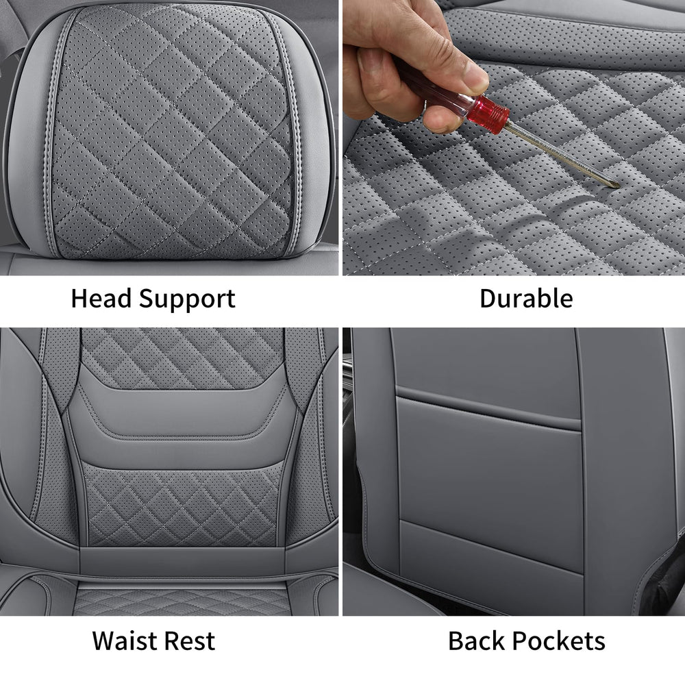 Chezope seat cover with airbag logo compatible with safety systems.