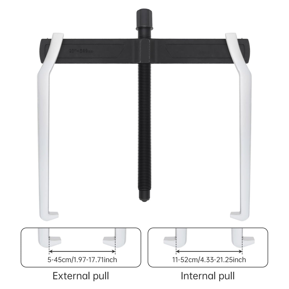 ChgImposs adjustable-clamping-depth supports various gears and bearings safely.