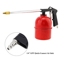 ChgImposs 750ml aluminum cup reduces refills during large-area cleaning.