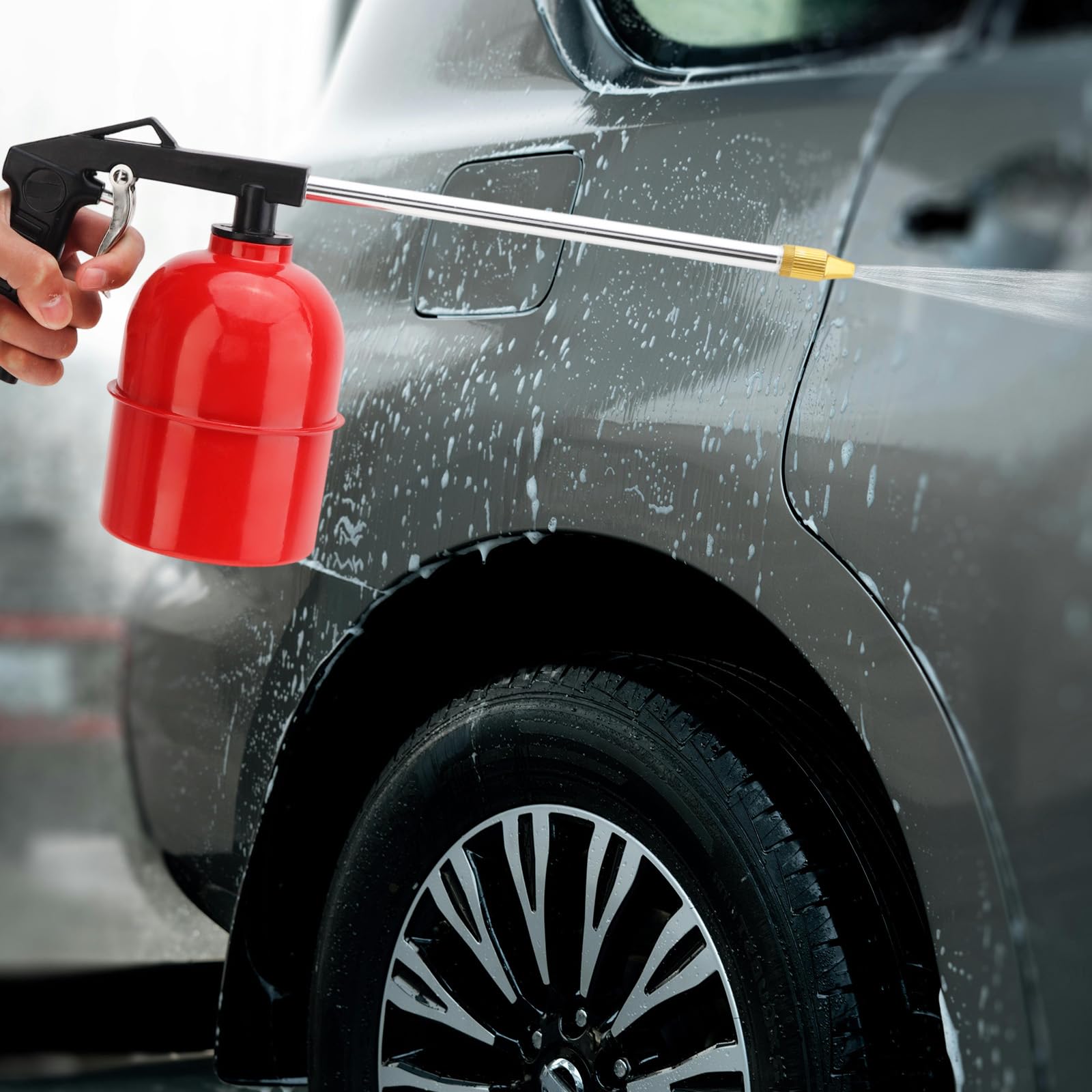 ChgImposs compact, portable design ideal for car detailing.