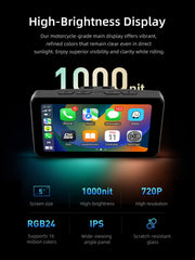 CHIGEE AIO-5 Play CarPlay and Android Auto display for safer navigation